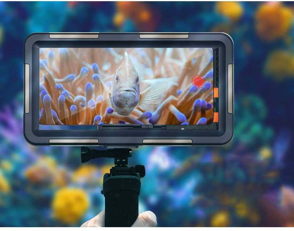 Dėklas Tech-Protect IPX8 Diving Atsparus vandeniui juodos spalvos
