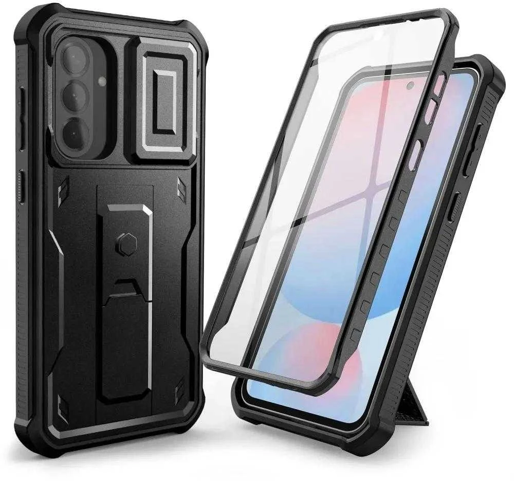 Tech-Protect Kevlar Cam+ Samsung Galaxy A56 5G – dėklas telefonui juodos spalvos