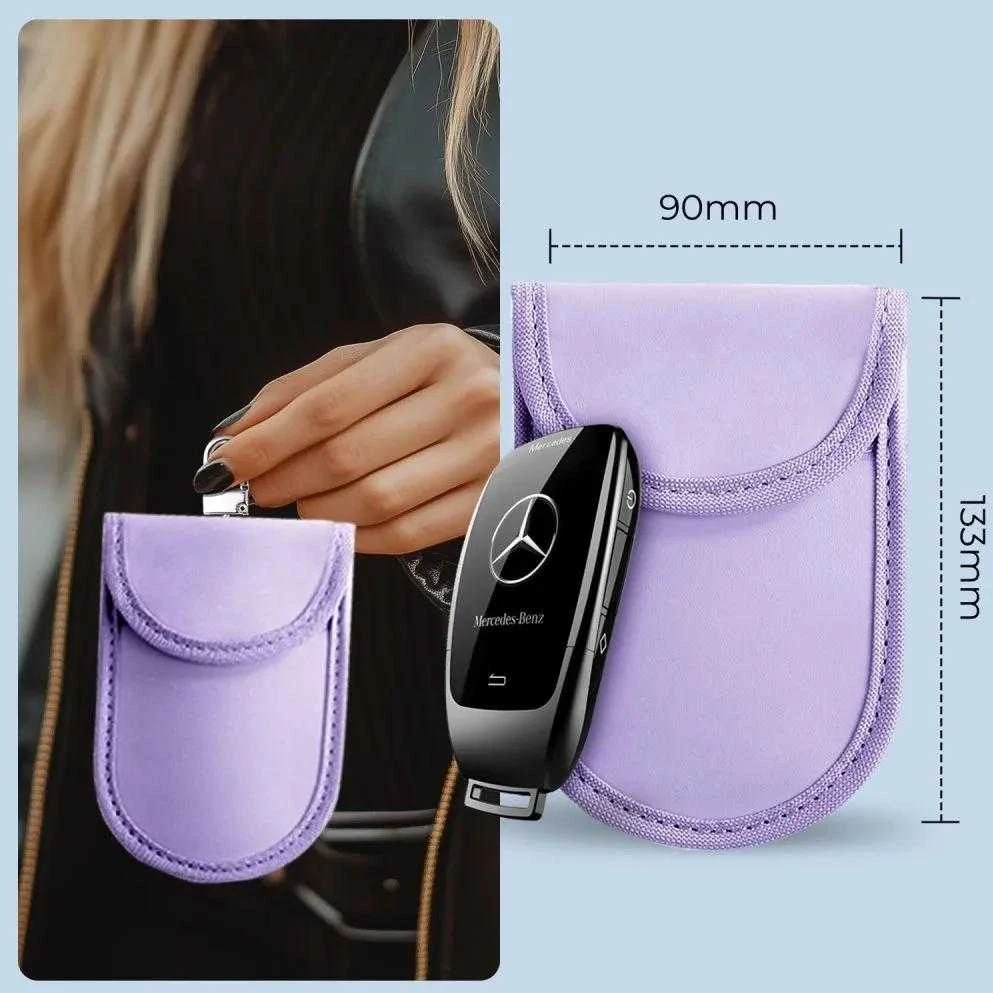 Tech-Protect KLR100 RFID Blocking Car Key – dėklas violetinės spalvos