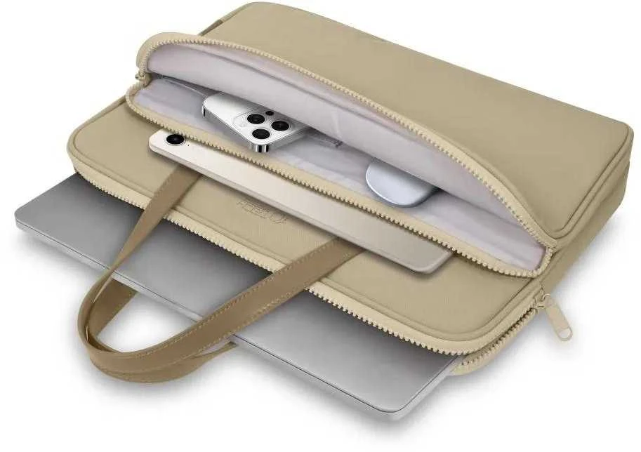 Tech-Protect Carrying Bag for 13-14" Nešiojamas kompiuteris - rusvai gelsvas
