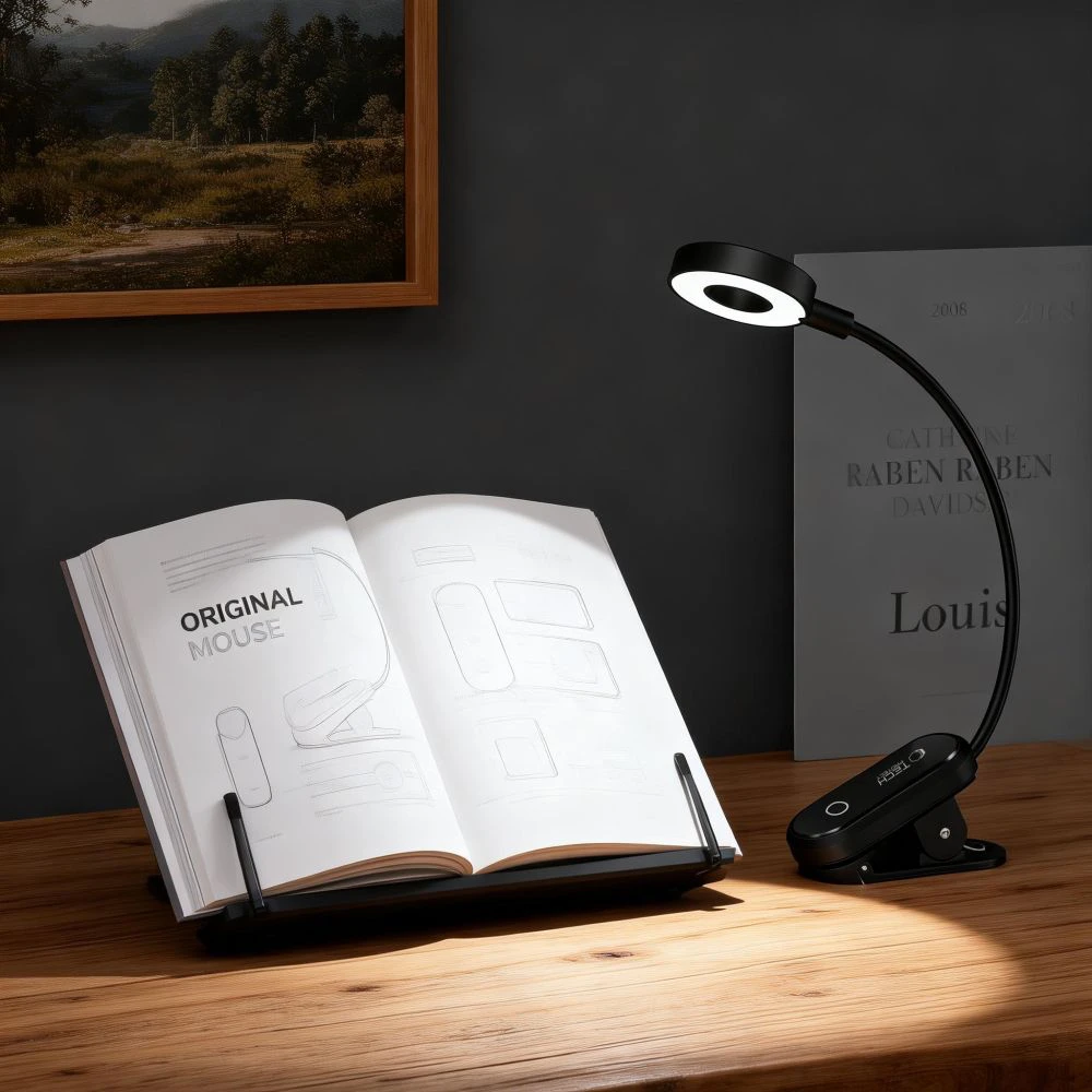 Tech-Protect LL100 segama skaitymo lempa juodos spalvos