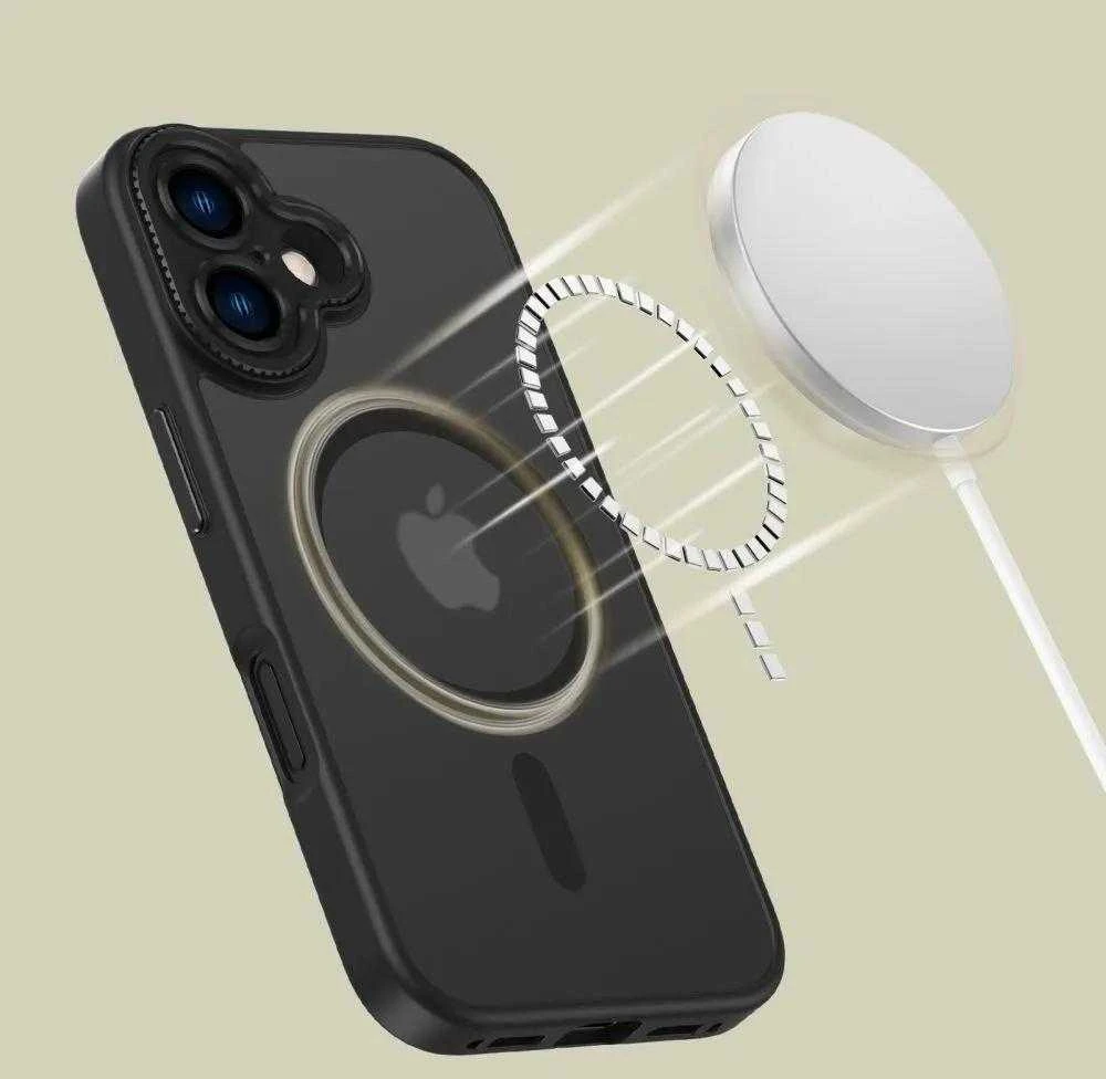 Tech-Protect MagCam MagSafe Apple iPhone 16 – Semi-dėklas telefonui skaidrus
