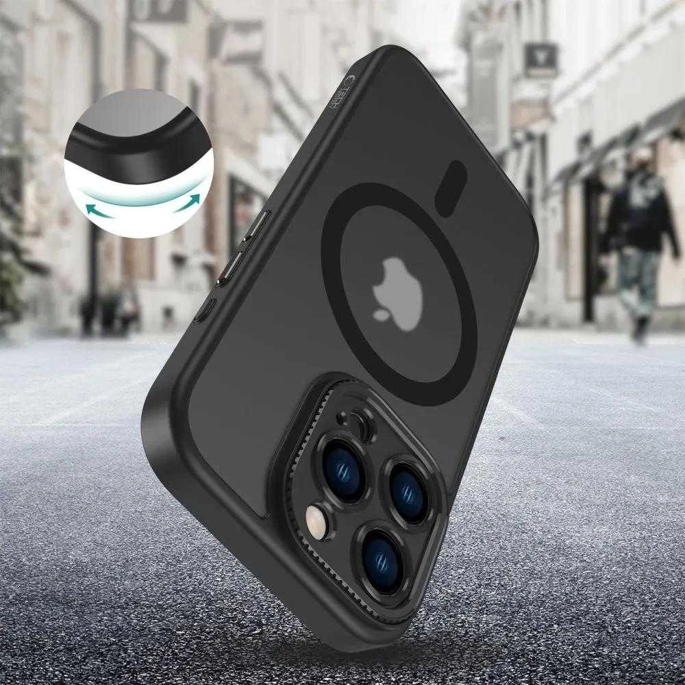 Tech-Protect MagCam MagSafe Apple iPhone 16 Pro Max – Semi-dėklas telefonui skaidrus