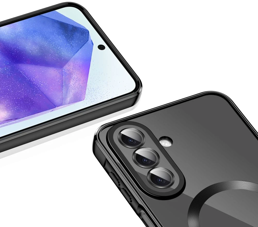 Tech-Protect MagFlex MagSafe dėklas skirtas Samsung Galaxy A27 5G SHINY juodos spalvos