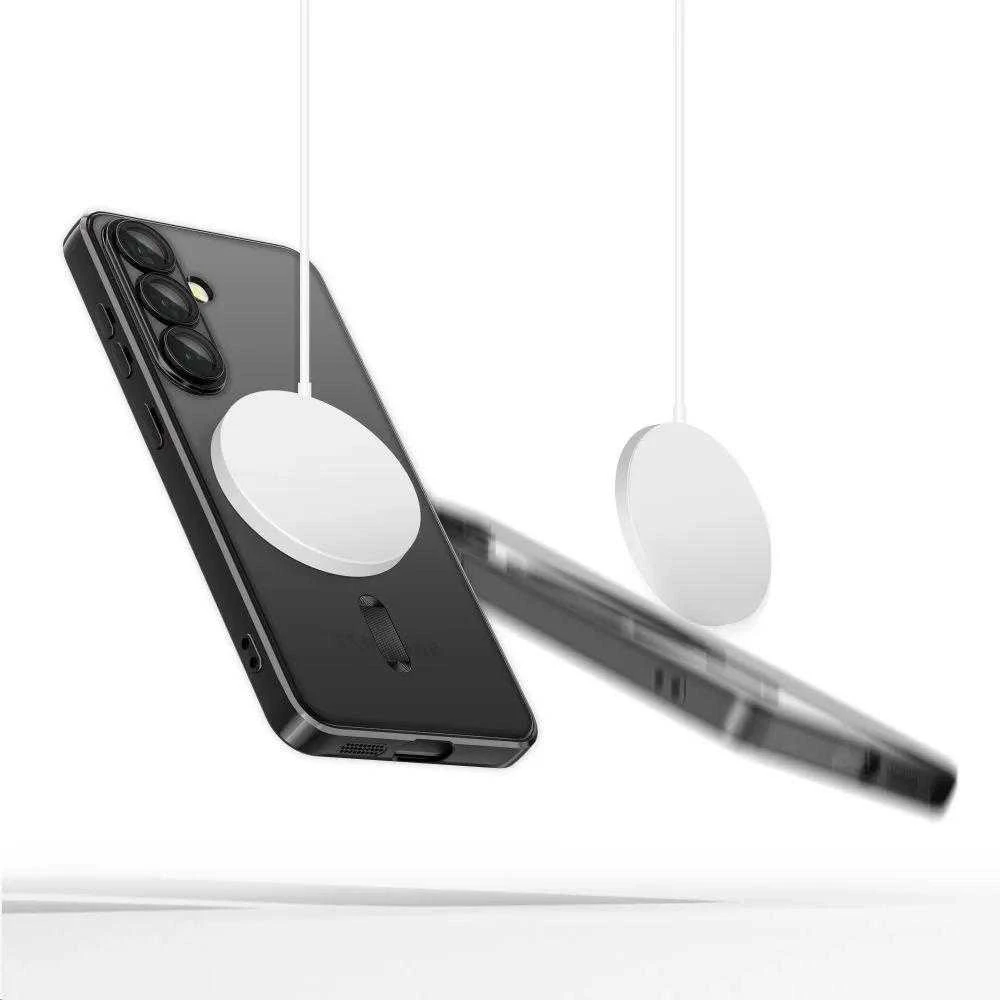 Tech-Protect MagFlex MagSafe Samsung Galaxy A56 5G dėklas BLIZGUS juodos spalvos