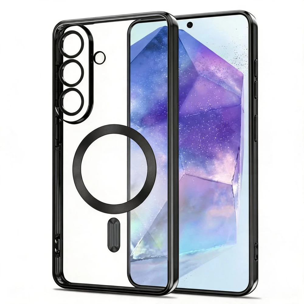 Tech-Protect MagFlex MagSafe dėklas skirtas Samsung Galaxy A27 5G SHINY juodos spalvos