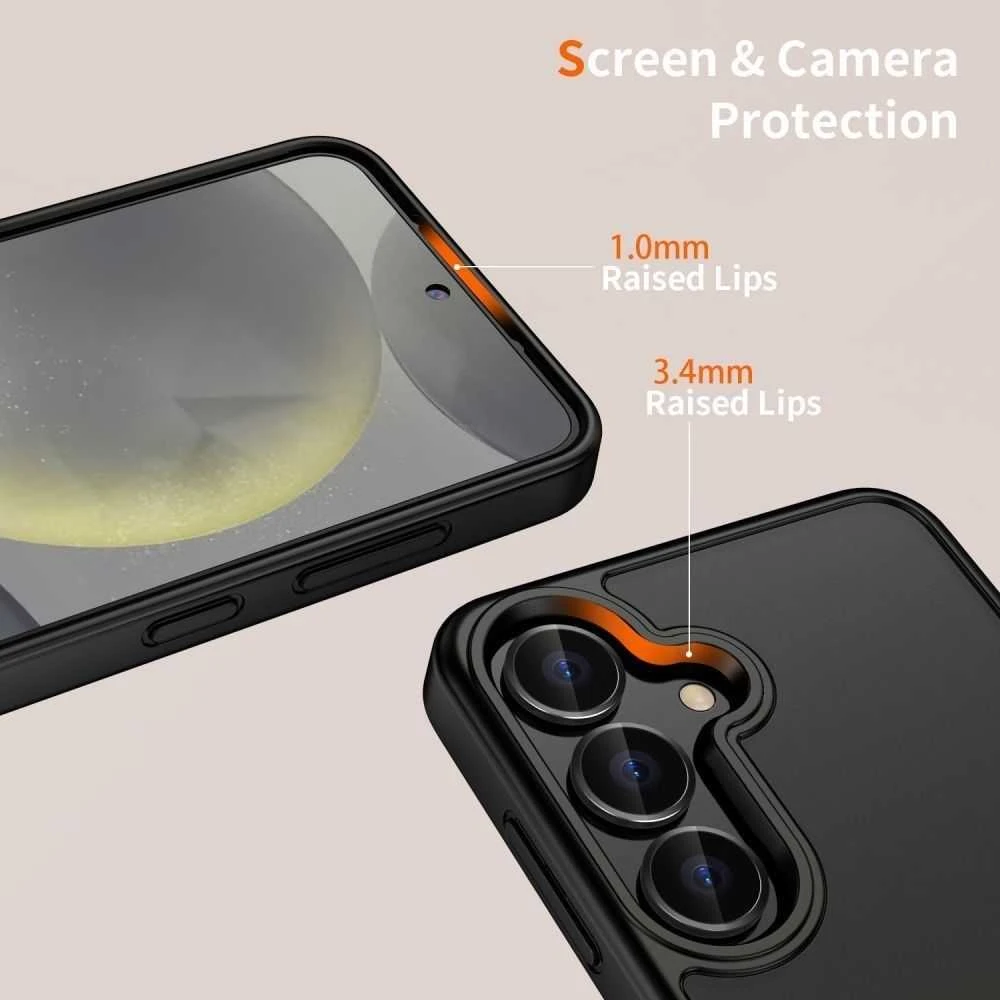 Tech-Protect MagMat dėklas Samsung Galaxy A36 / A56 / A37 5G matinė juoda