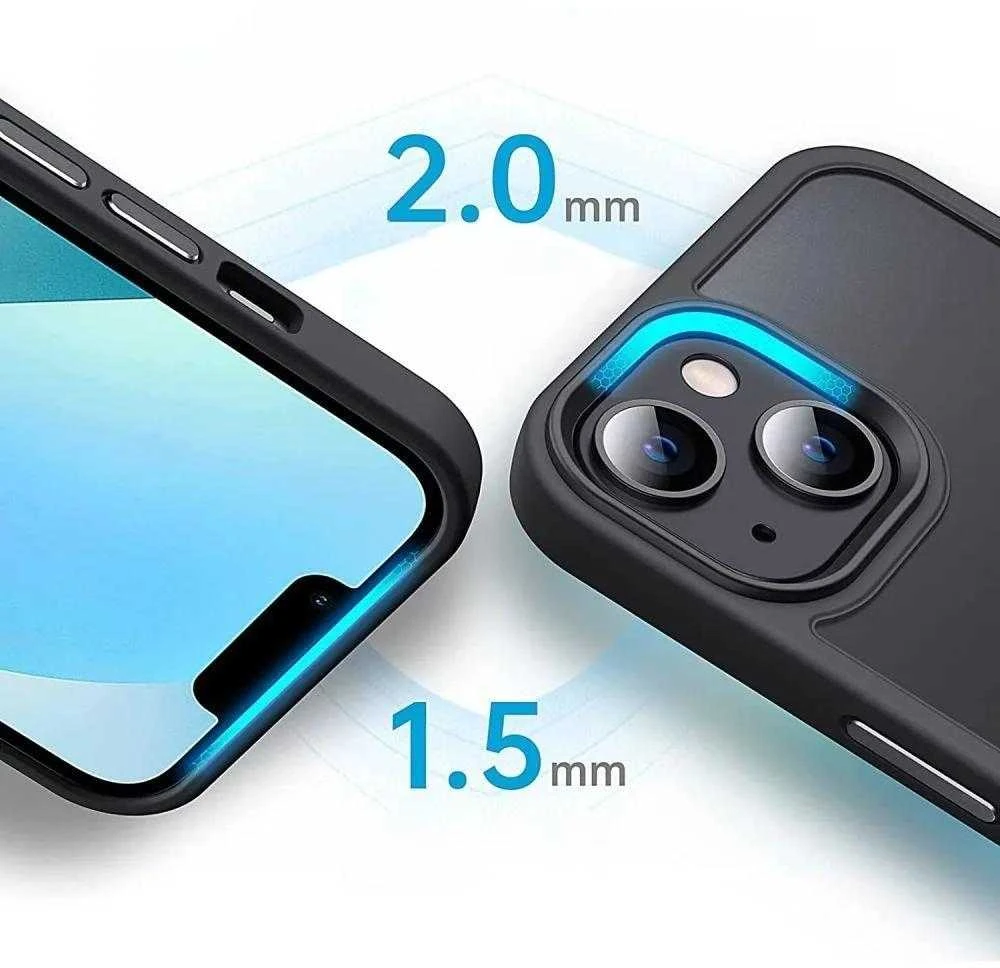 Tech-Protect MagMat MagSafe Apple iPhone 12 / 12 Pro – dėklas telefonui mėlynos spalvos matte