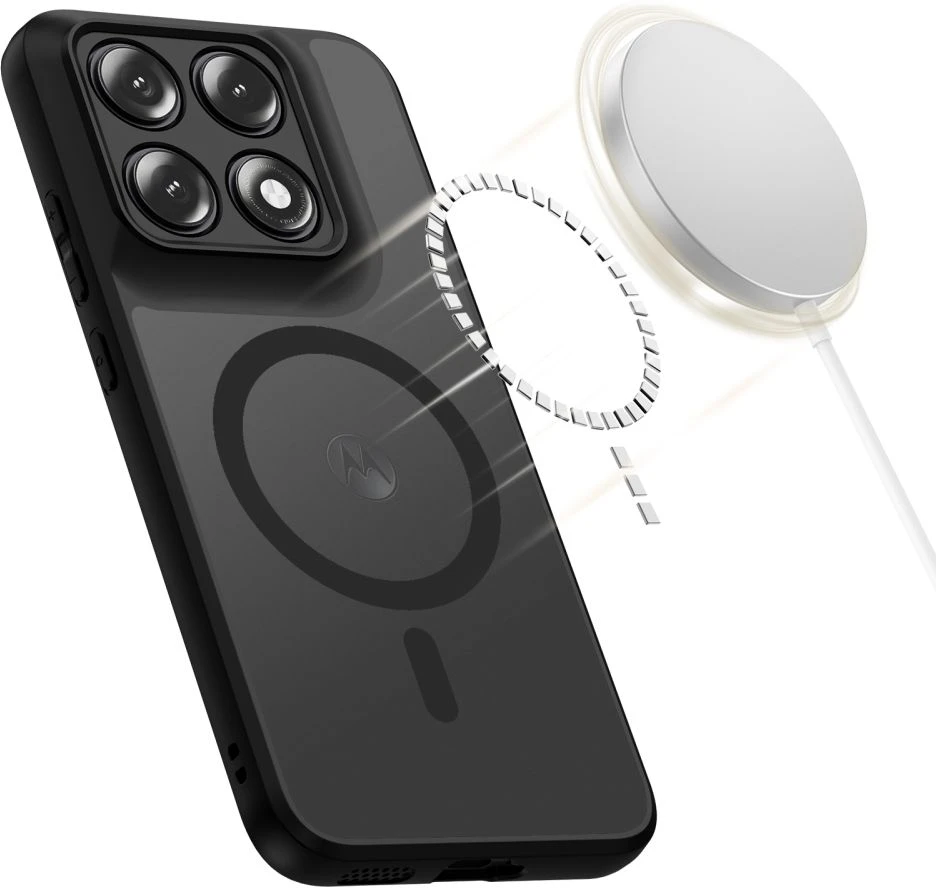 Tech-Protect MAGMAT MAGSAFE DĖKLAS MOTOROLA EDGE 70 PRO 5G MATINĖ JUODA