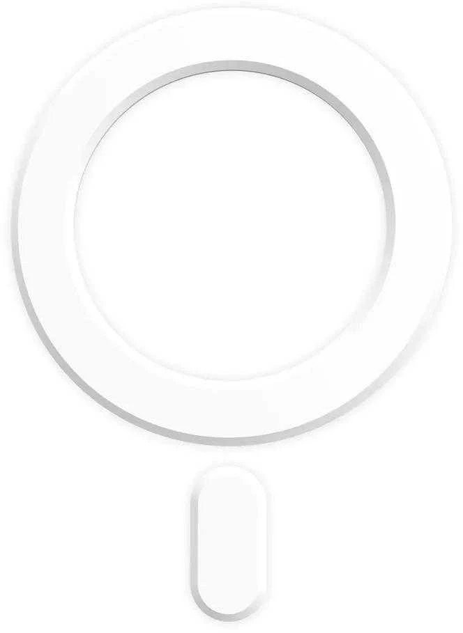 Tech-Protect MagMat MagSafe universal magnetic ring – dėklas telefonui baltos spalvos