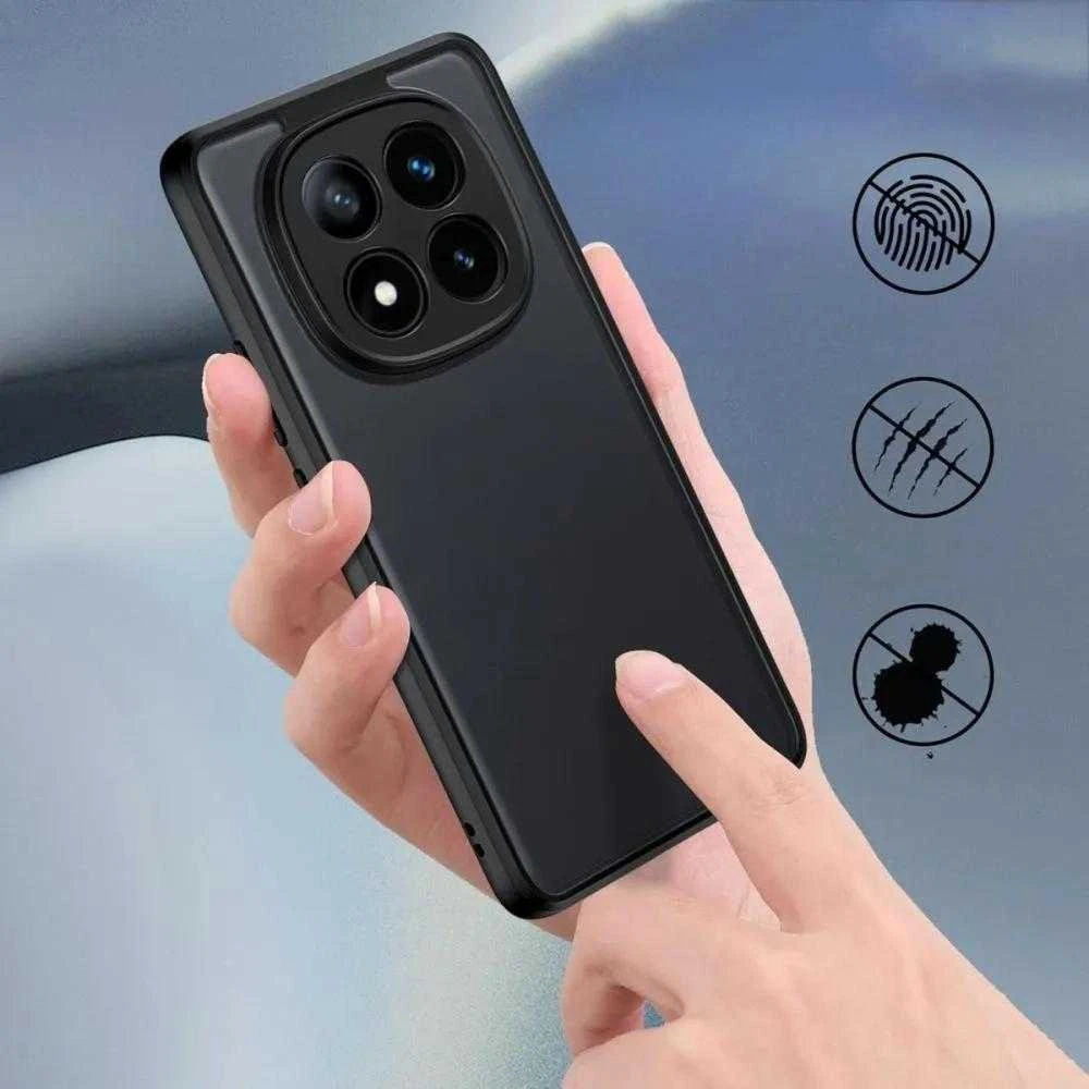 Tech-Protect MagMat Xiaomi Redmi Note 14 Pro 5G / Poco X7 5G – Matte dėklas telefonui juodos spalvos
