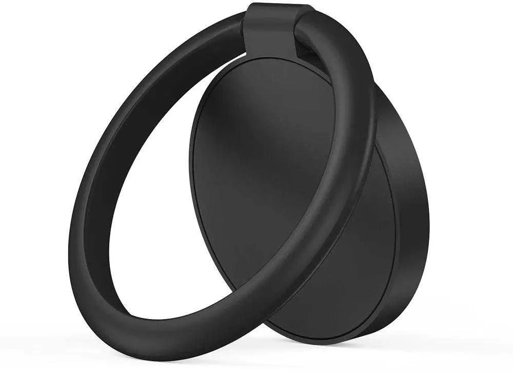 Tech-Protect Magnetic Phone Ring holder / ring su stovelio funkcija – juodos spalvos