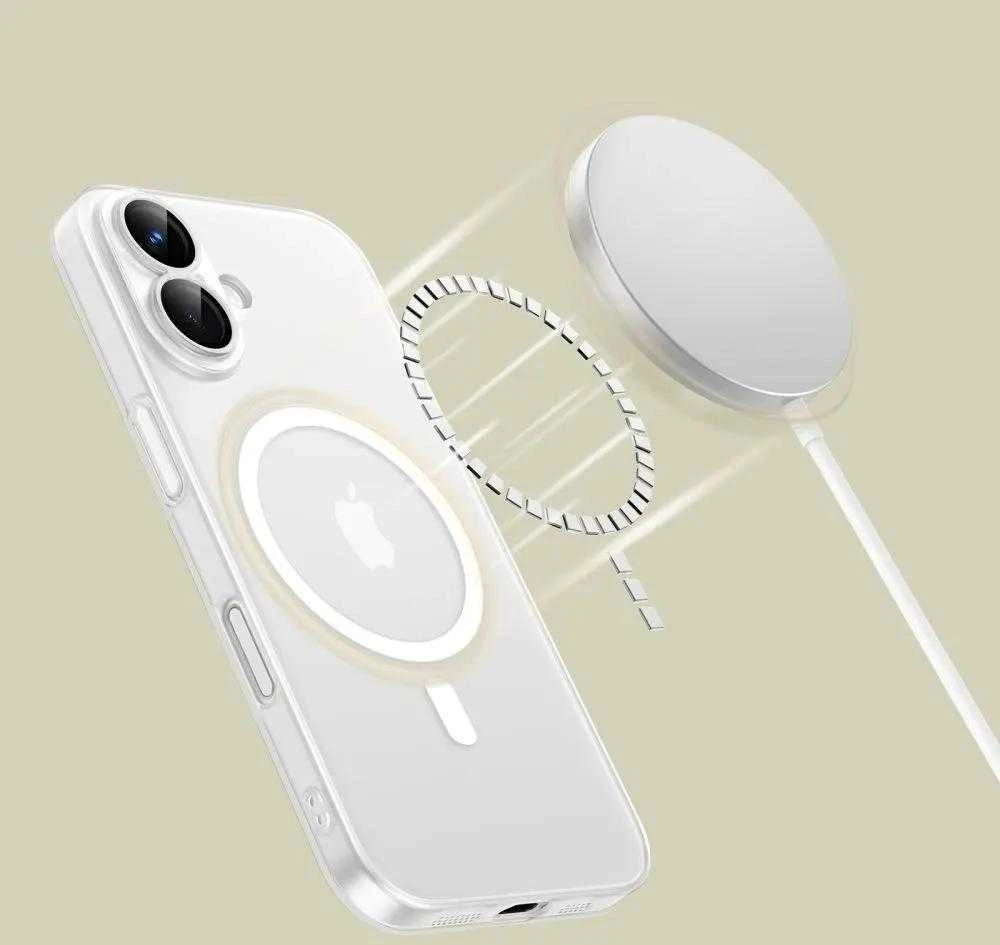 „Tech-Protect MagSlim MagSafe“ dėklas, skirtas „iPhone 16e“ / „17e“ – matinis