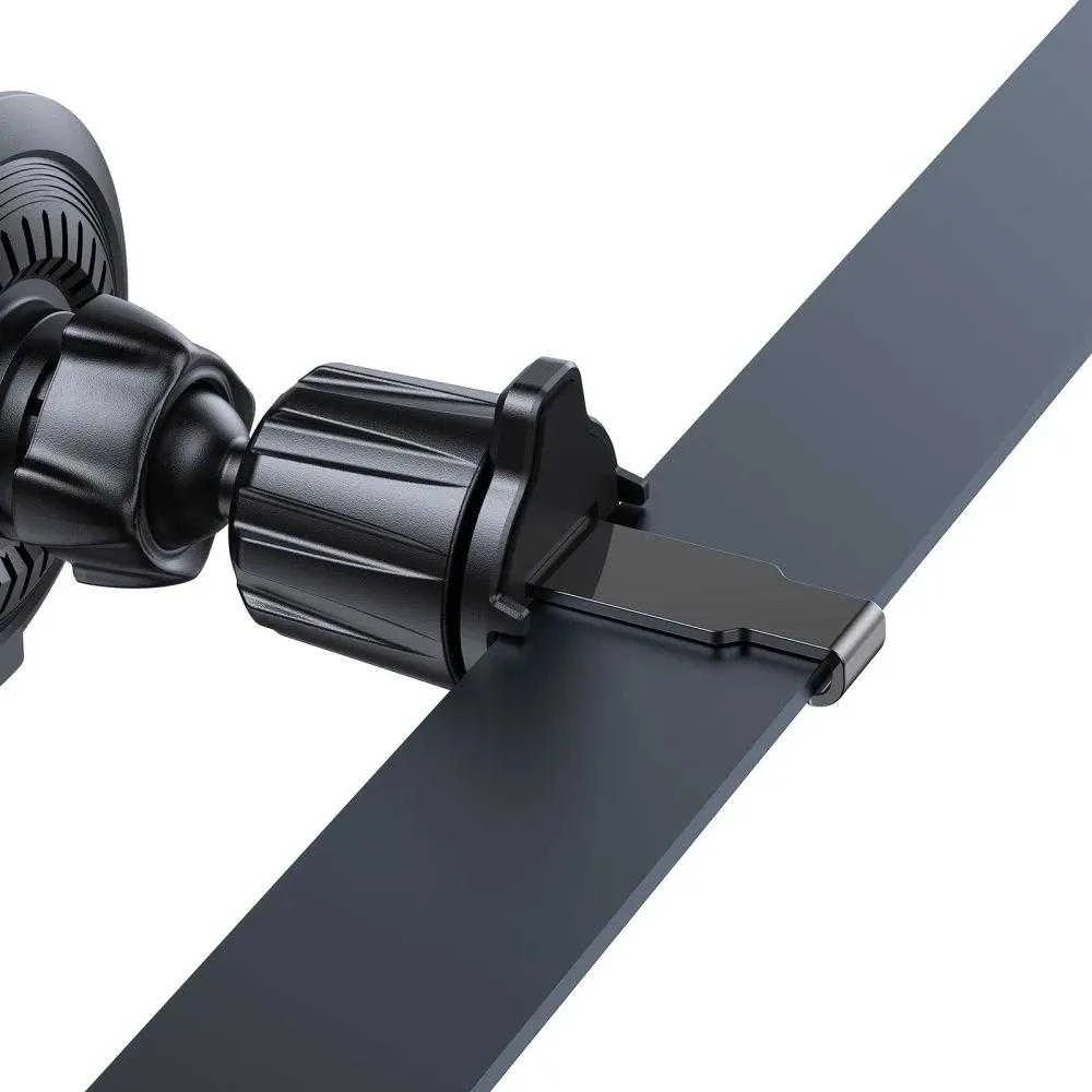 TECH-PROTECT MM15W-V4 MAGNETINIS MAGSAFE PRIEKINIO PANELIO IR VENTILIACIJOS AUTOMOBILIO LAIKIKLIS BELAIDIS ĮKROVIKLIS 15W Juodas