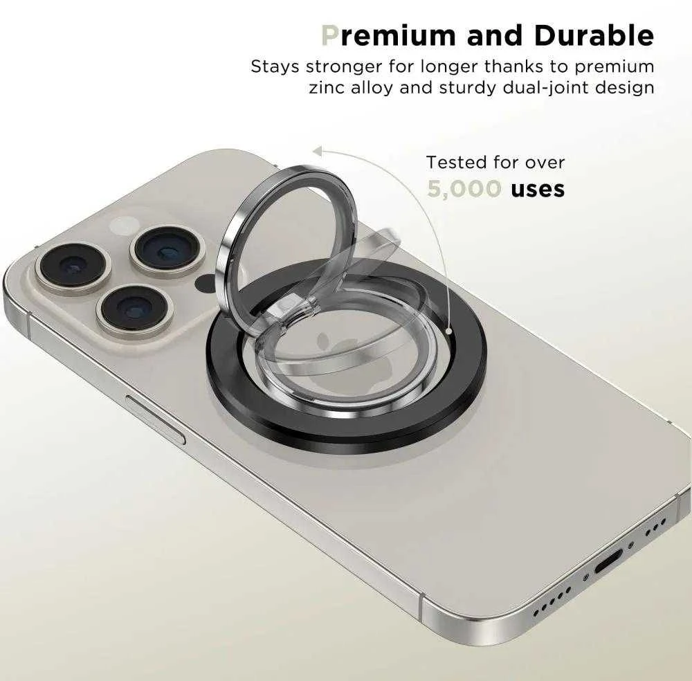 Tech-Protect MMR300 magnetinis laikiklis / ring su MagSafe – juodos spalvos