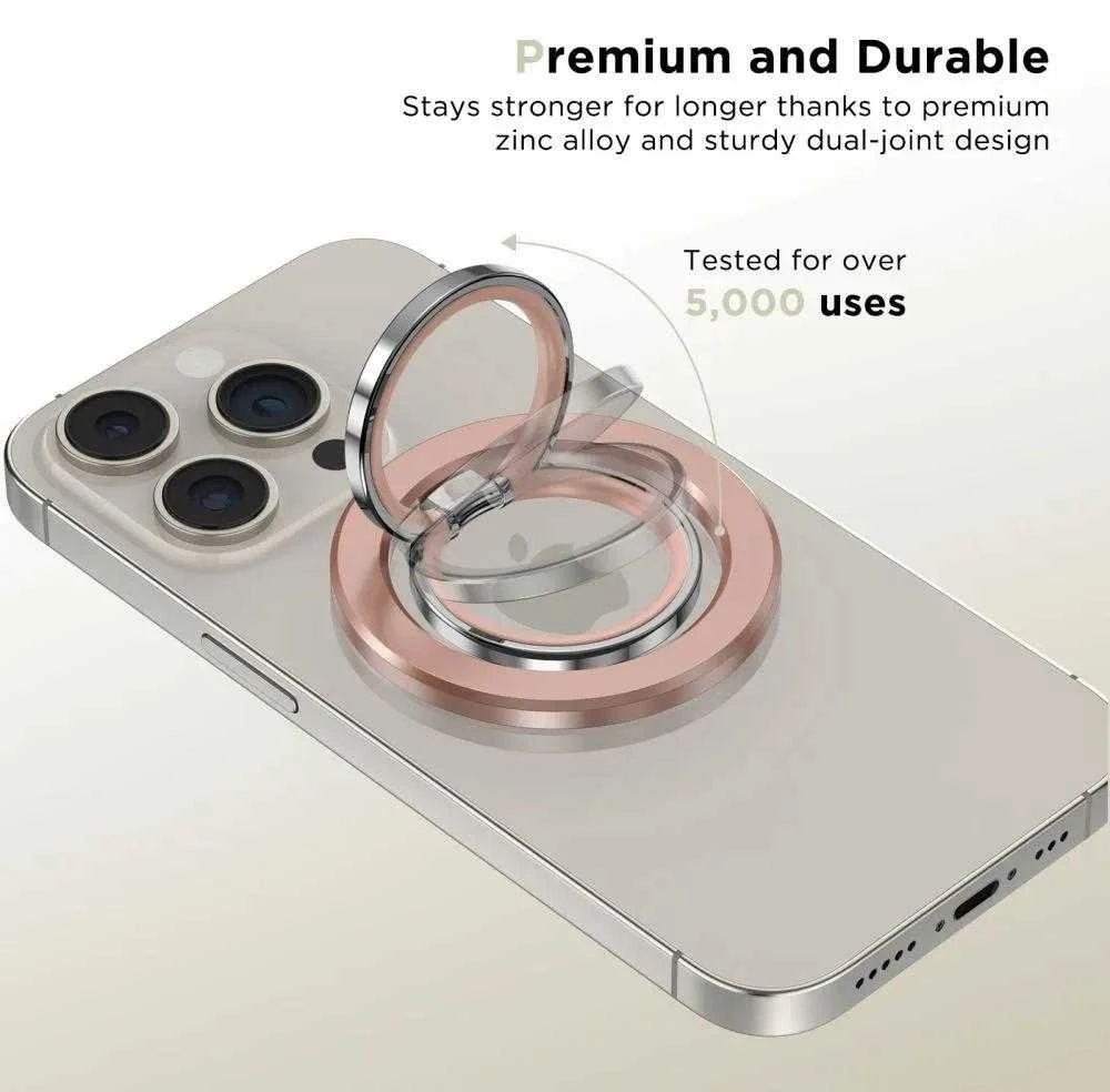 Tech-Protect MMR300 magnetinis laikiklis / ring su MagSafe – rožinės spalvos