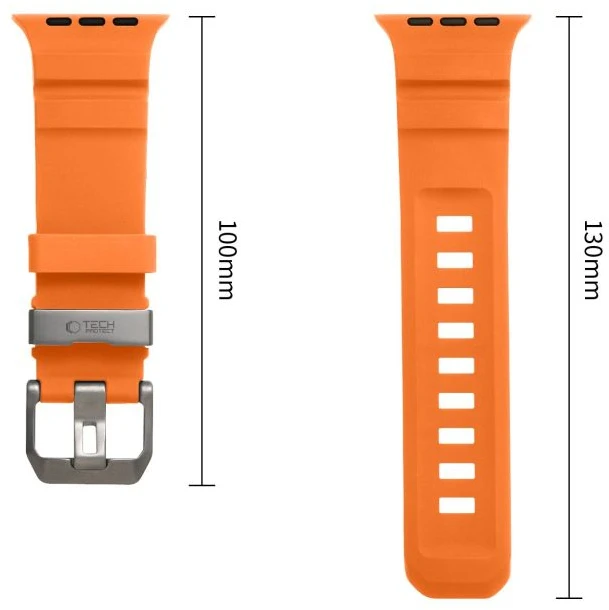 Tech-Protect MOTION WATCH 8 / 9 / 10 / 11 / 12 / SE / ULTRA (44 / 45 / 46 / 49 MM) SIGNAL Oranžinis