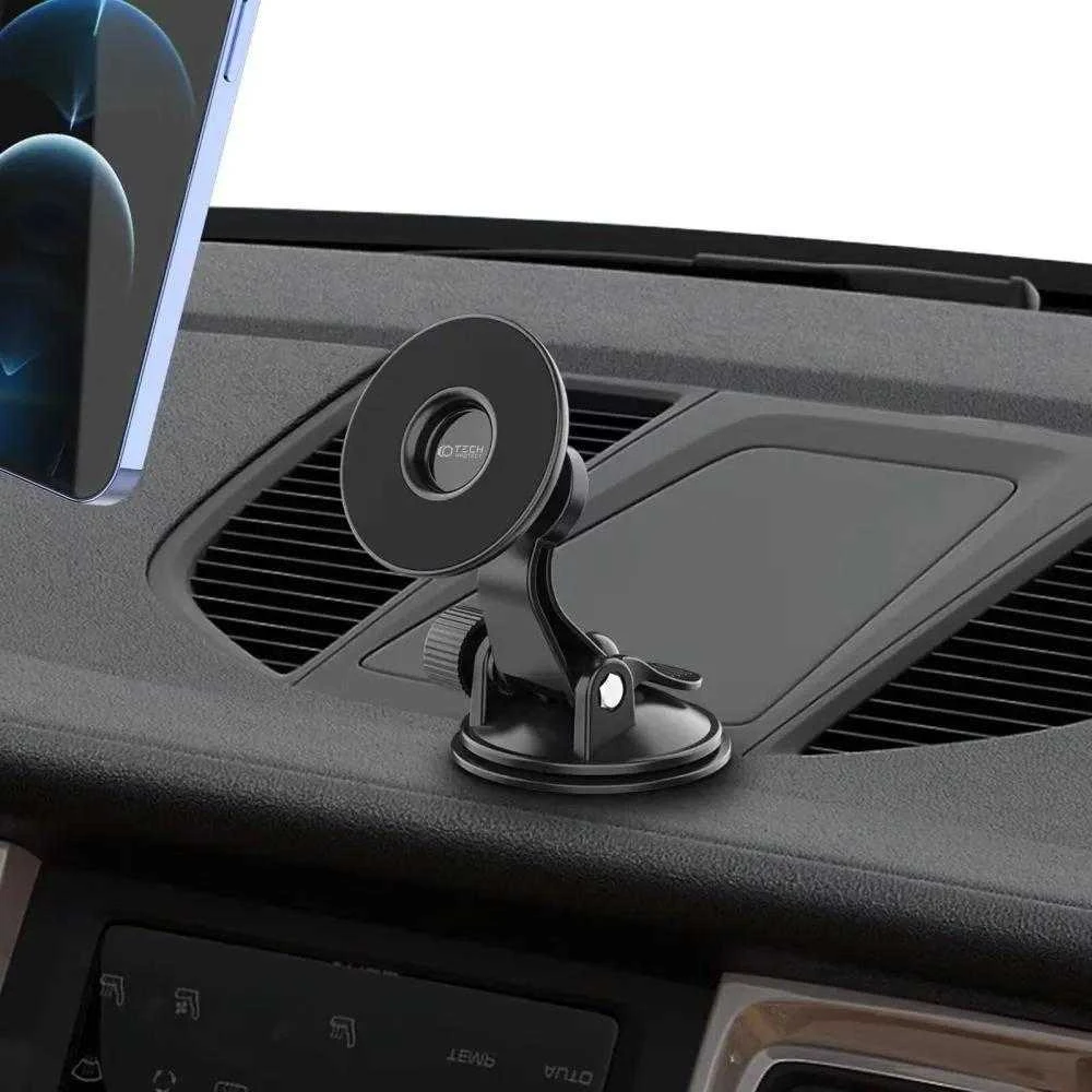 Tech-Protect N50 magnetinis automobilinis telefono laikiklis MagSafe for Cockpit/Air Vent – juodos spalvos