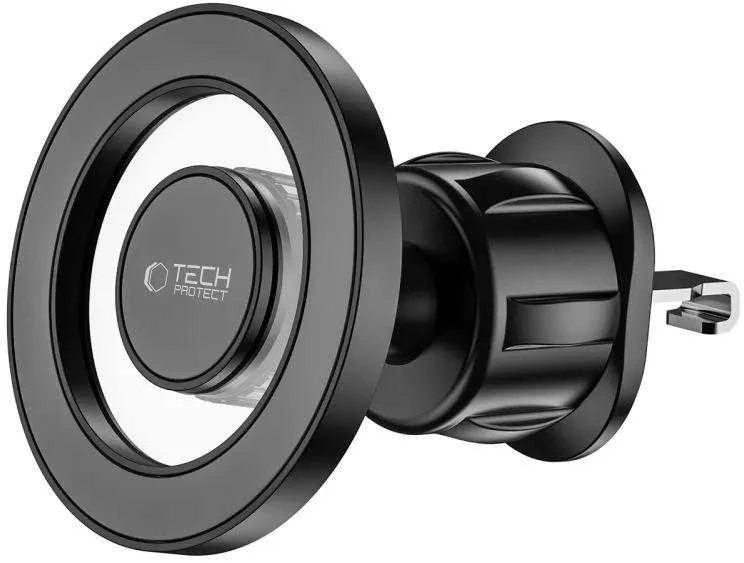 Tech-Protect N51 automobilinis telefono laikiklis su MagSafe for Cockpit/Air Vent – juodos spalvos
