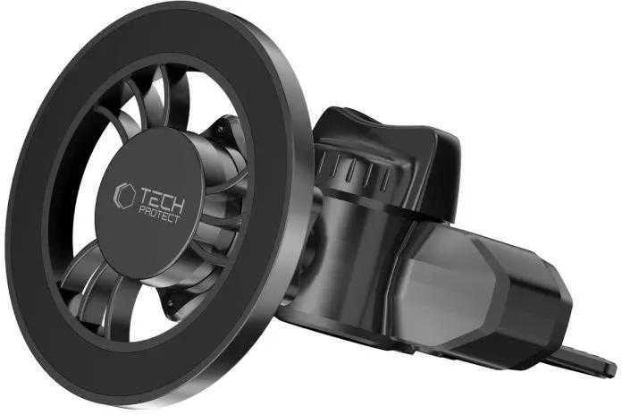 Tech-Protect N56 Magnetinis MafSafe automobilio laikiklis CD lizdo laikiklis - Juodas