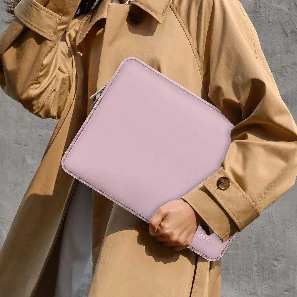 Tech-Protect Neoslim 13-14" Nešiojamas kompiuteris Bag – rožinės spalvos