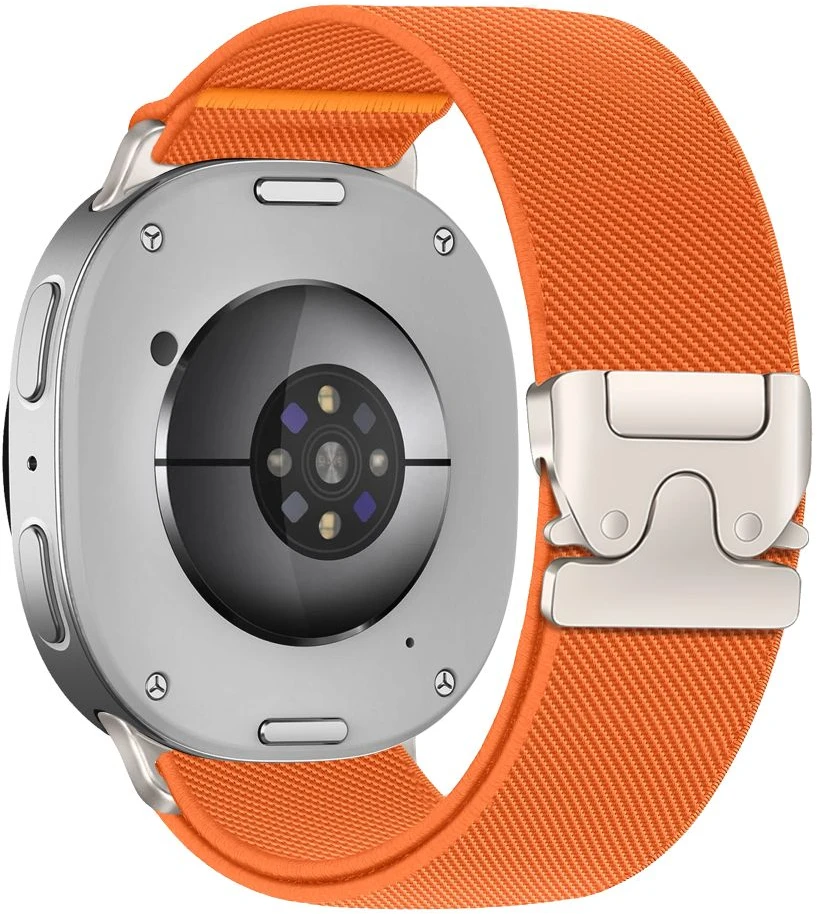 TECH-PROTECT NYLON CLASP SAMSUNG GALAXY WATCH 8 / 9 / CLASSIC (40 / 44 / 46 MM) ORANŽINIS