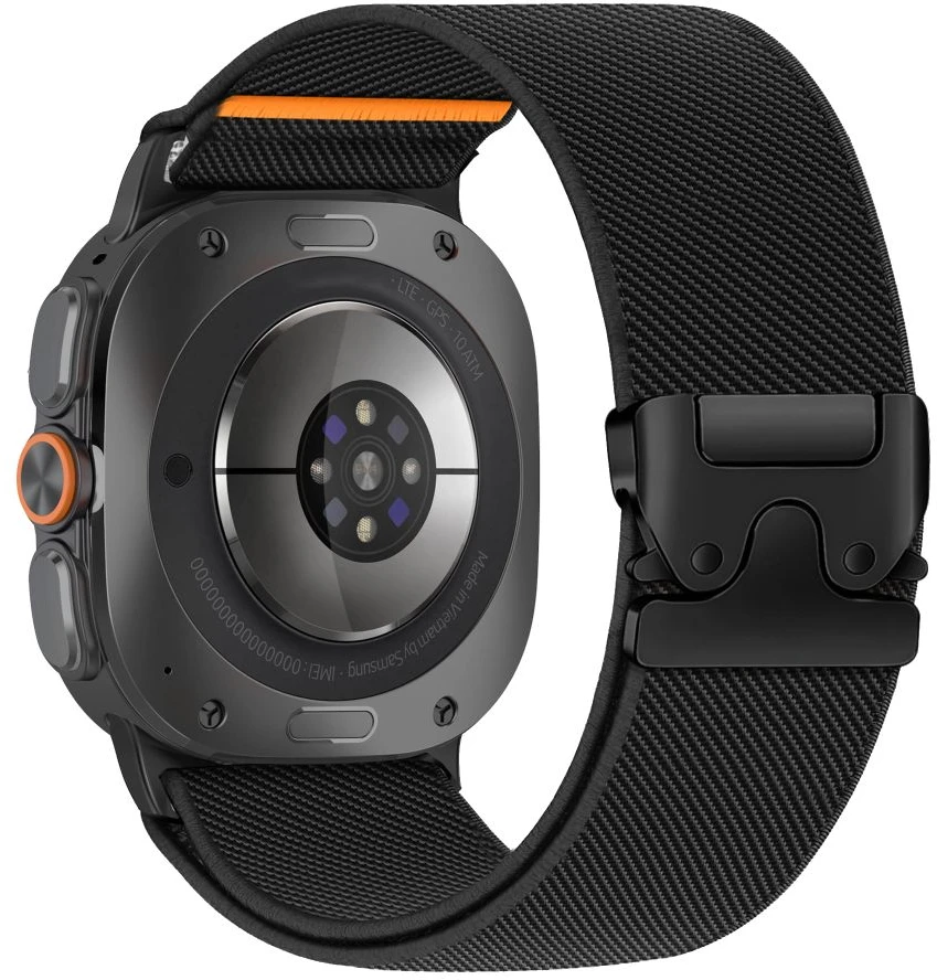 TECH-PROTECT NYLON CLASP SAMSUNG GALAXY WATCH ULTRA 1 / 2 2024-2026 (47 MM) Juodas