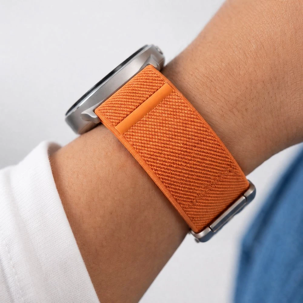 TECH-PROTECT NYLON CLASP SAMSUNG GALAXY WATCH ULTRA 1 / 2 2024-2026 (47 MM) ORANŽINIS