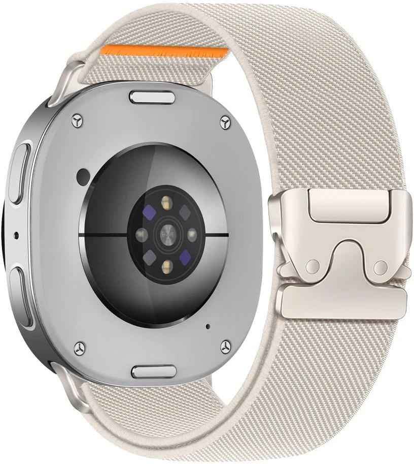 TECH-PROTECT NYLON CLASP SAMSUNG GALAXY WATCH 8 / 9 / CLASSIC (40 / 44 / 46 MM) STARLIGHT