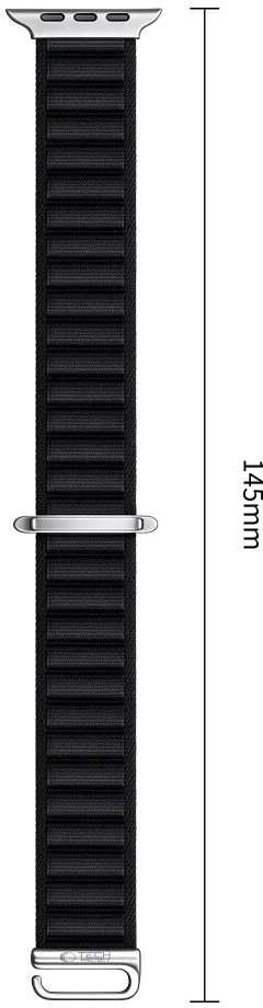 Tech-Protect NYLON PRO Watch 8 / 9 / 10 / 11 / 12 / SE / ULTRA (44 / 45 / 46 / 49 MM) Juodas