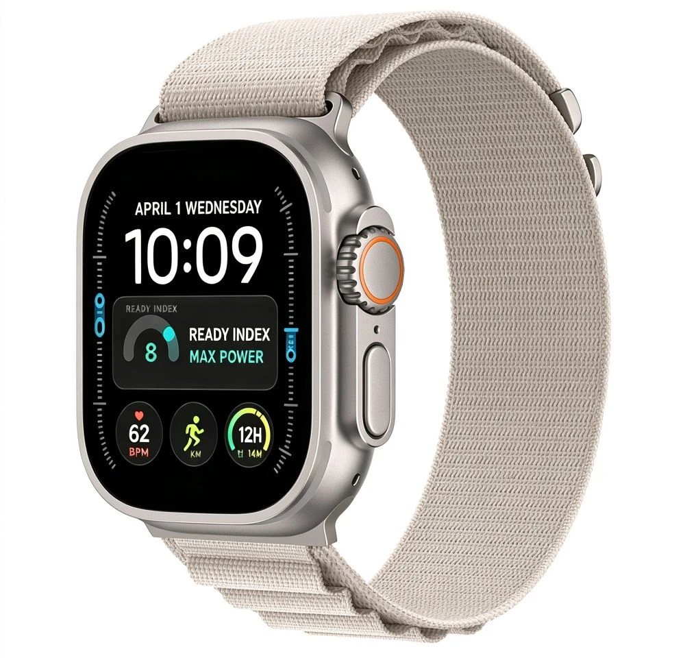 Tech-Protect NYLON PRO Watch 8 / 9 / 10 / 11 / 12 / SE / ULTRA (44 / 45 / 46 / 49 MM) STARLIGHT