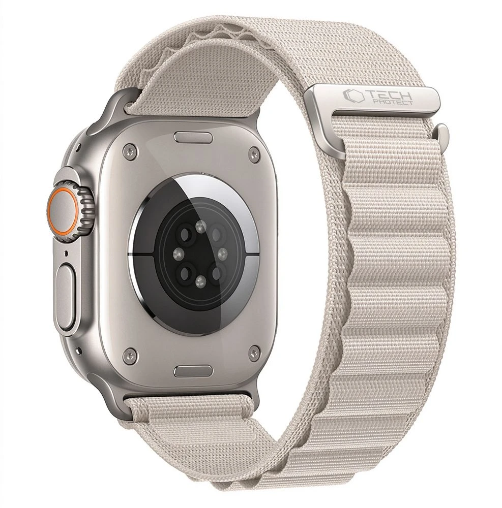 Tech-Protect NYLON PRO Watch 8 / 9 / 10 / 11 / 12 / SE / ULTRA (44 / 45 / 46 / 49 MM) STARLIGHT