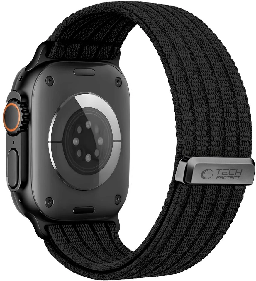 TECH-PROTECT NYLON SPORT WATCH 8 / 9 / 10 / 11 / SE / ULTRA (44 / 45 / 46 / 49 MM) Juoda