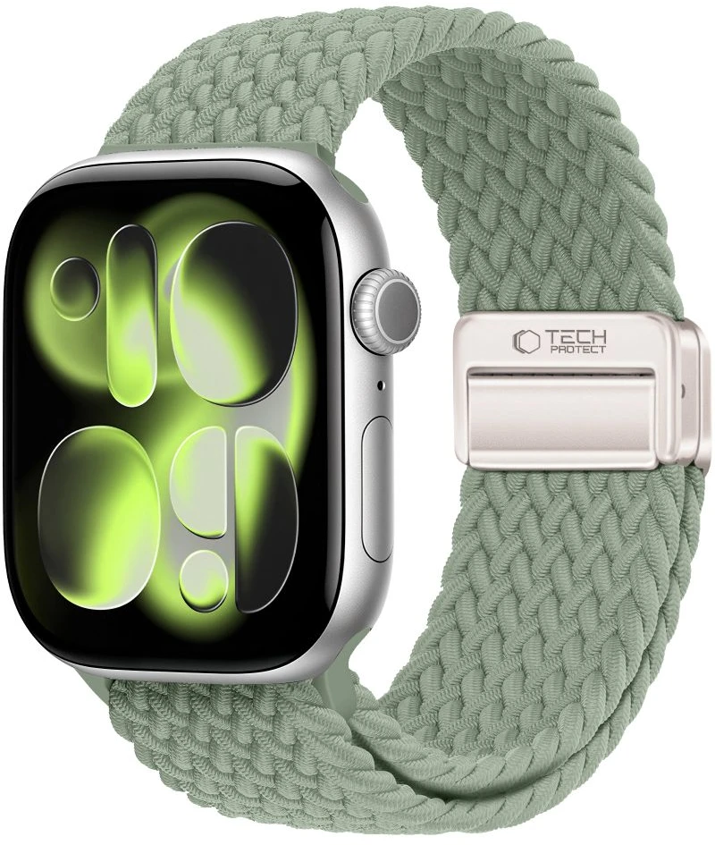 Tech-Protect NYLONMAG Watch 8 / 9 / 10 / 11 / 12 / SE / ULTRA (44 / 45 / 46 / 49 MM) pistacijų spalvos