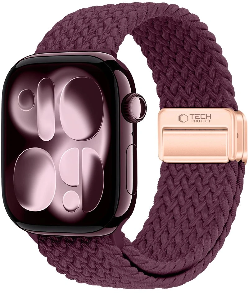 Tech-Protect NYLONMAG Watch 8 / 9 / 10 / 11 / 12 / SE (40 / 41 / 42 MM) tamsiai vyšninė