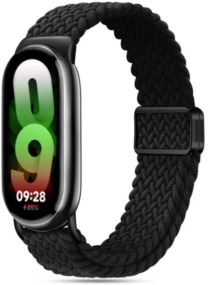 Tech-Protect nylonmag Xiaomi Smart Band 8 / 9 / NFC juodos spalvos