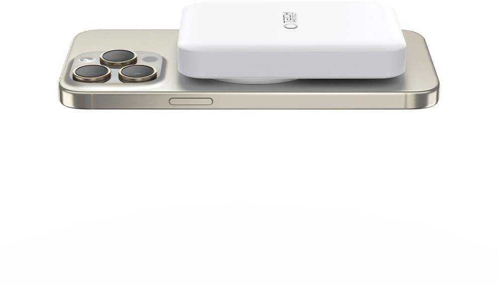 Tech-Protect PB11 LifeMag MagSafe powerbank 10000MAH baltos spalvos