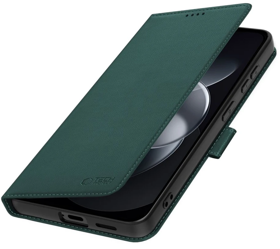 Tech-Protect PINIGINĖS TIPO DĖKLAS XIAOMI REDMI NOTE 17 PRO MAX 5G ŽALIAS