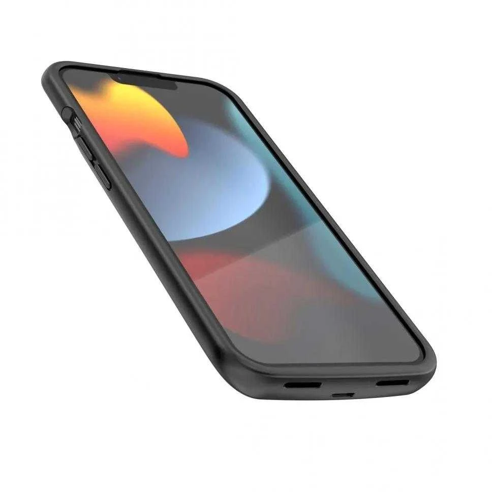 Tech-Protect PowerCase Apple iPhone 13 / 13 Pro su 4800mAh power bank – dėklas telefonui juodos spalvos