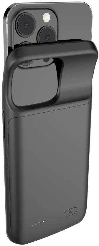 Tech-Protect PowerCase Apple iPhone 13 / 13 Pro su 4800mAh power bank – dėklas telefonui juodos spalvos