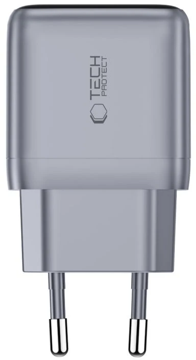 Tech-Protect POWERVISION NC45W-GAN 1 PRIEVADO TINKLO ĮKROVIKLIS PD 45W TAMSIAI PILKAS