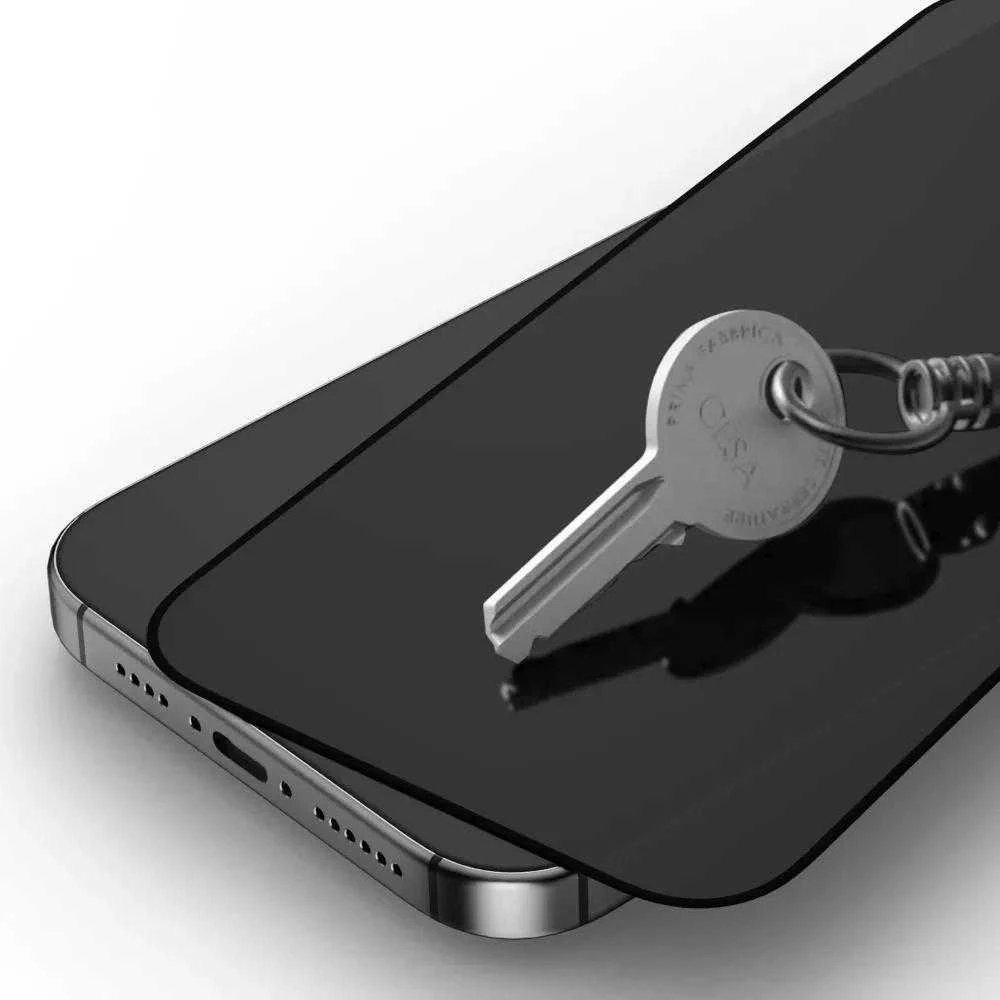 „Tech-Protect Quick Set Spy+“ privatumo stiklų, skirtų „iPhone 16 Pro“, 2 vnt. pakuotėje
