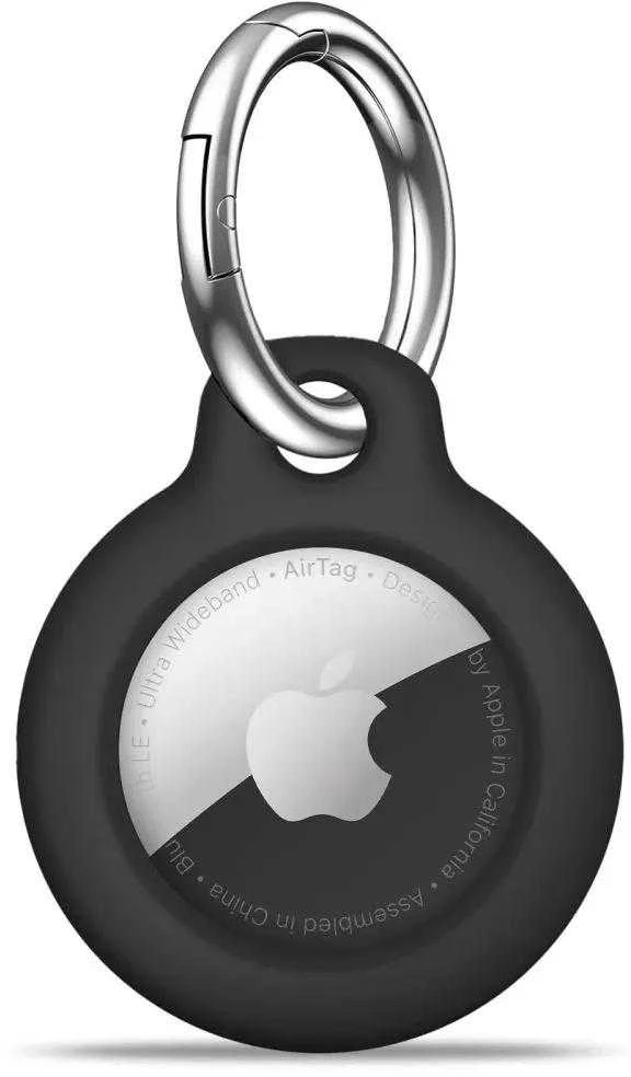 Tech-Protect Rough 2-pack Apple AirTag – dėklas telefonui juodos spalvos