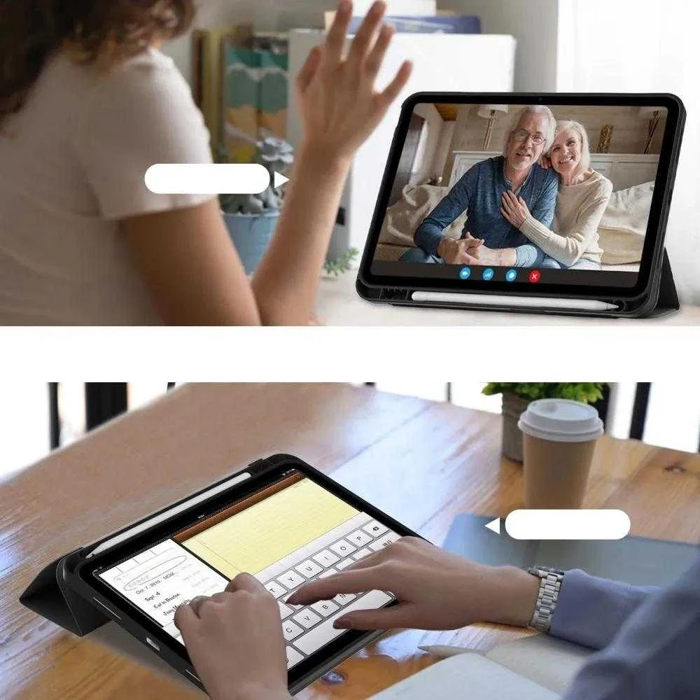 Tech-Protect SC Pen Apple iPad 10.9” 10 / 2022 / 11” 11 / 2025 – dėklas planšetiniam kompiuteriui juodos spalvos