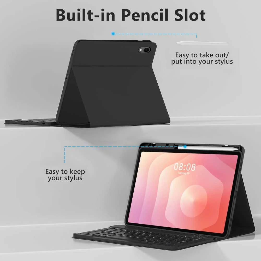 „Tech-Protect SC PEN + KB“ skirtas „Galaxy TAB S11 11.0 X730 / X736B“ (juodas)