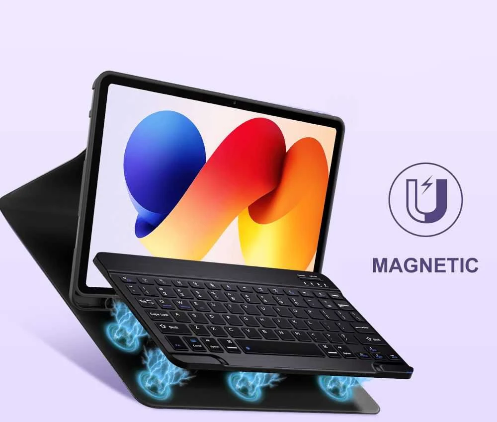 Tech-Protect SC Pen dėklas skirtas Xiaomi Poco Pad M1 / Redmi Pad 2 Pro 12.1 – juodos spalvos