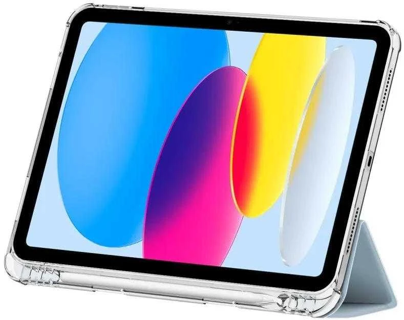 Tech-Protect SC Pen Hybrid Apple iPad 10.9” 10 / 2022 / 11” 11 / 2025 – dėklas planšetiniam kompiuteriui žydros spalvos