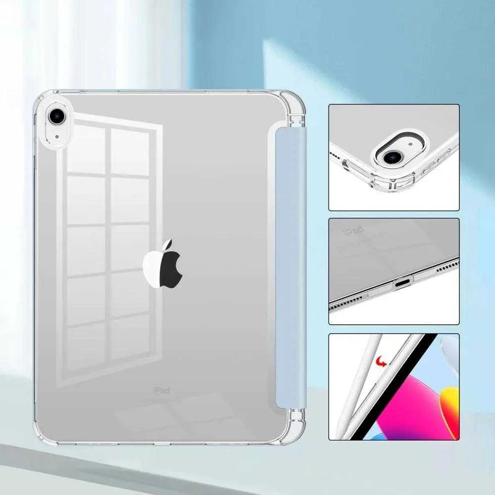 Tech-Protect SC Pen Hybrid Apple iPad 10.9” 10 / 2022 / 11” 11 / 2025 – dėklas planšetiniam kompiuteriui žydros spalvos