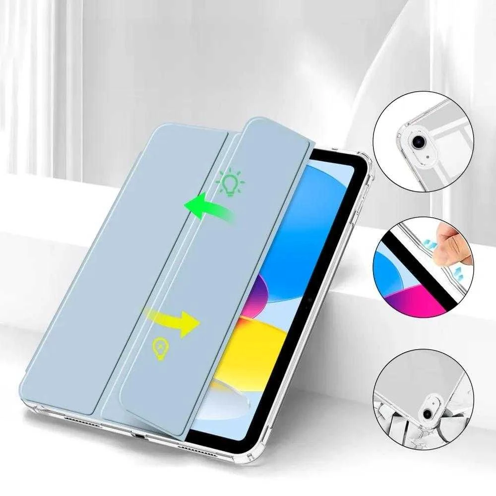 Tech-Protect SC Pen Hybrid Apple iPad 10.9” 10 / 2022 / 11” 11 / 2025 – dėklas planšetiniam kompiuteriui žydros spalvos