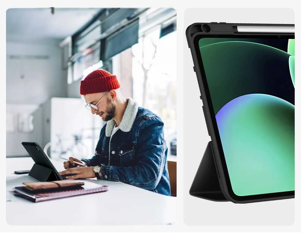Tech-Protect SC PEN Xiaomi Pad 7 / 7 Pro / 8 / 8 Pro 11.2 juodos spalvos